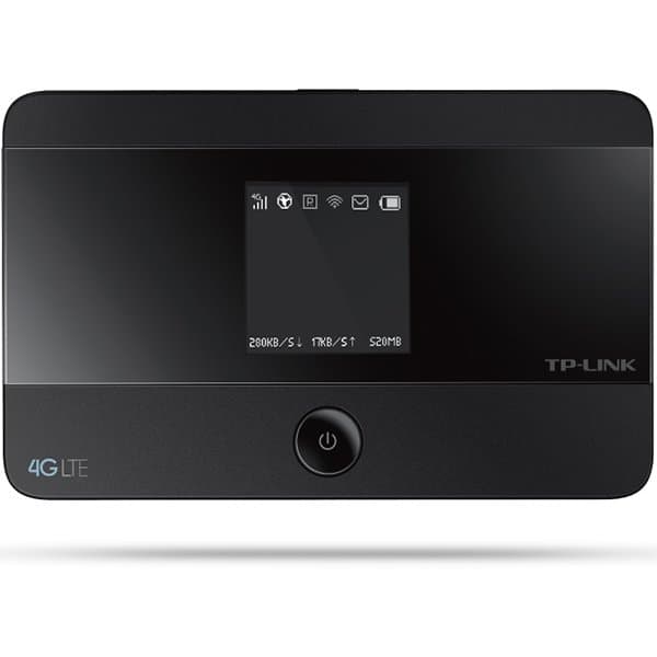 TP-Link 4G LTE Advanced Mobile WiFi, Internal 4G Modem, SIM card slot, 1.4 inch TFT screen display, 2550mAH rechargeable battery, micro SD card slot, LTE-FDD/DC-HSPA+/GSM, 300Mbps 2.4GHz/5GHz selectable Dual Band WiFi
