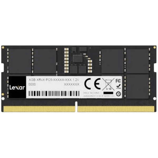 Lexar DDR5 16GB 262 PIN So-DIMM 5600Mbps, CL46, 1.1V- BLISTER Package