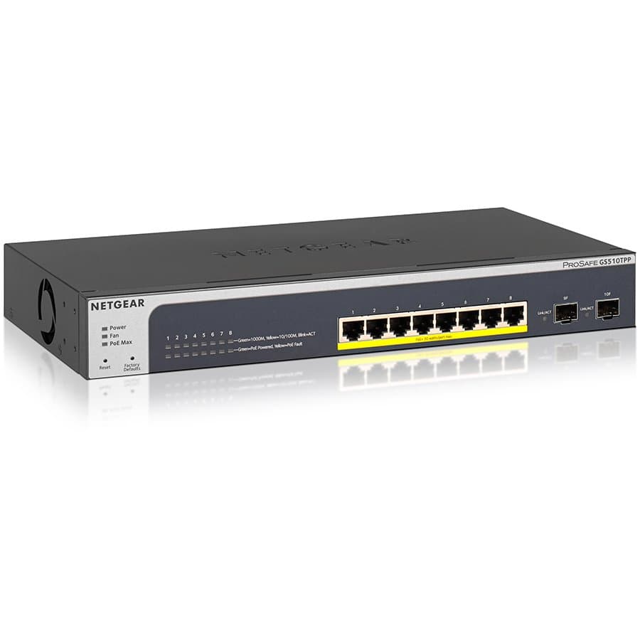 8P GE POE+ SMART MANAGED PRO SWITCH