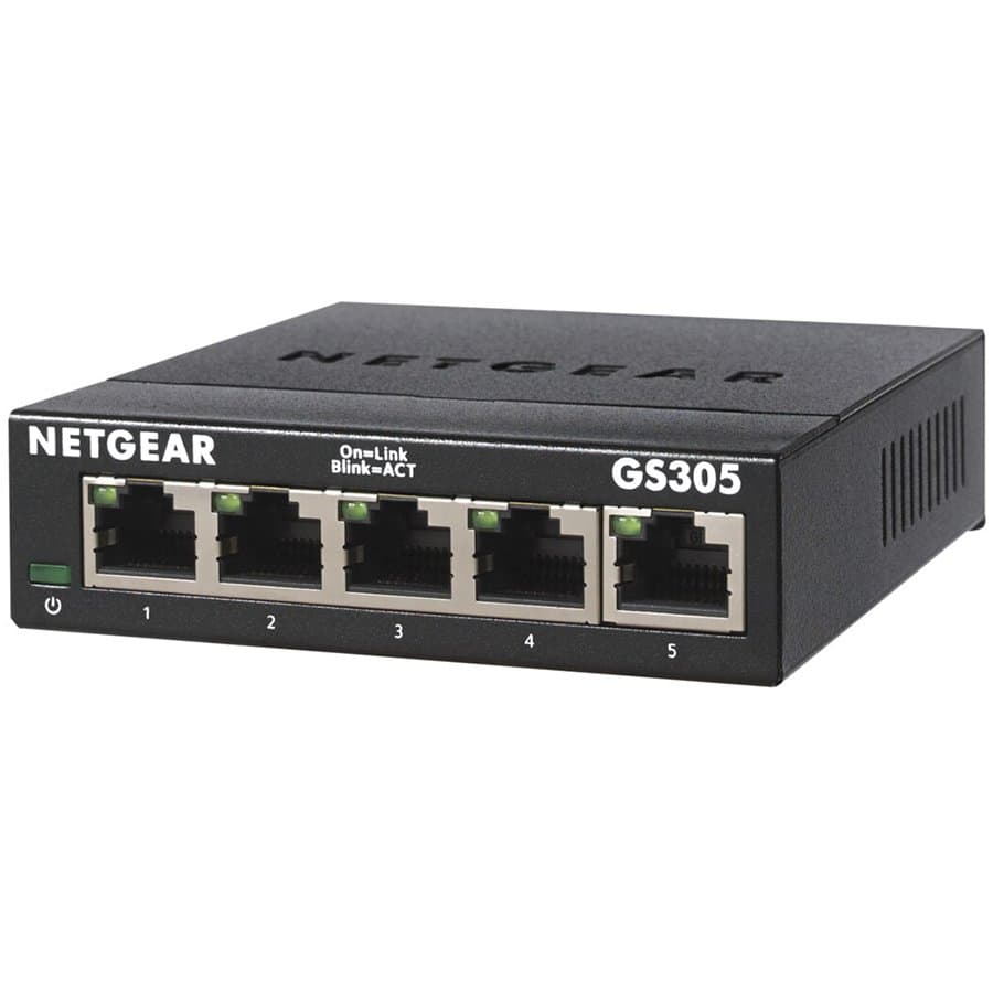 5PT GIGE UNMANAGED SW 300-SERIES