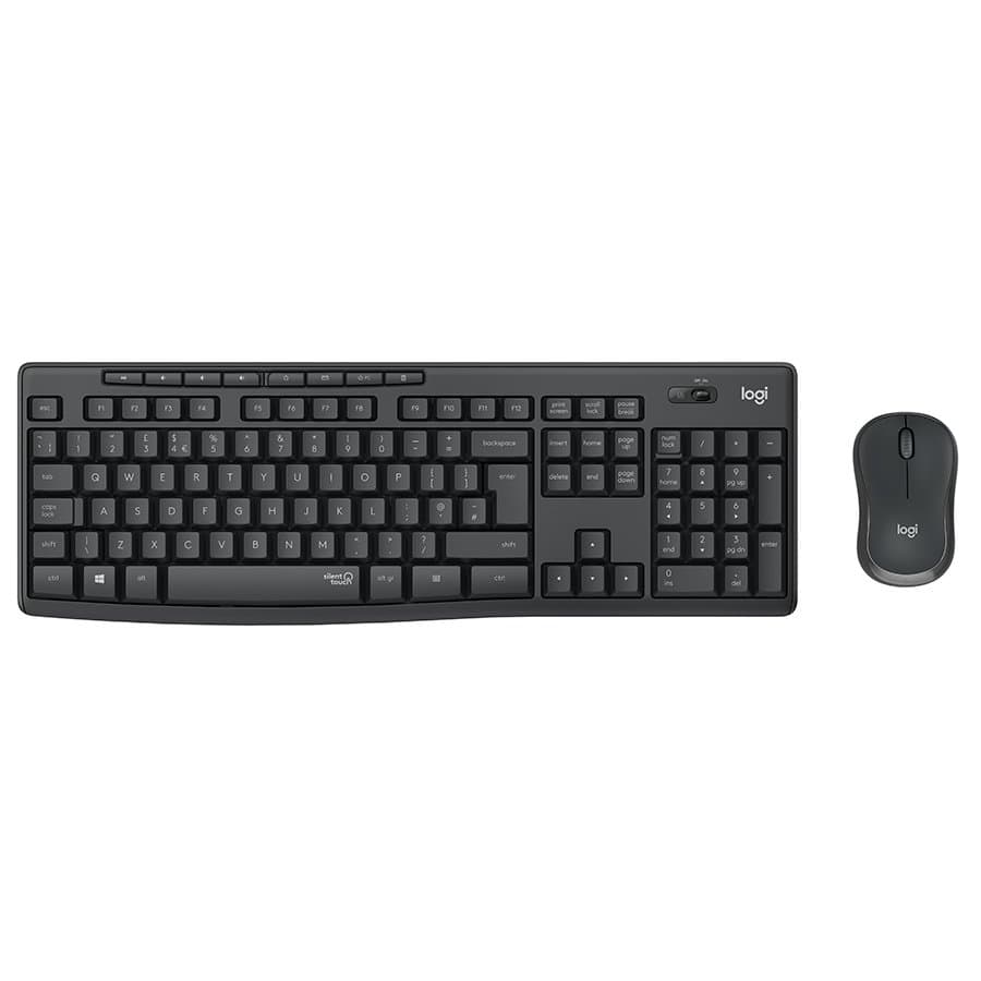 LOGITECH MK295 Silent Wireless Combo - GRAPHITE - HRV-SLV-SRB