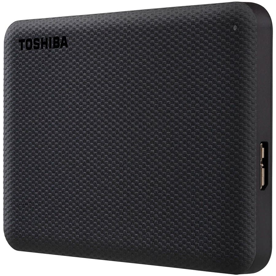 Toshiba External Hard Drive Canvio Advance (2.5'' 4TB, USB3.2 Gen 1, Black)