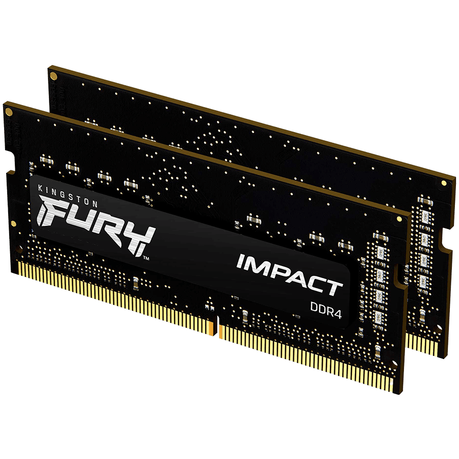 Kingston DRAM 32GB 3200MT/s DDR4 CL20 SODIMM (Kit of 2) FURY Impact