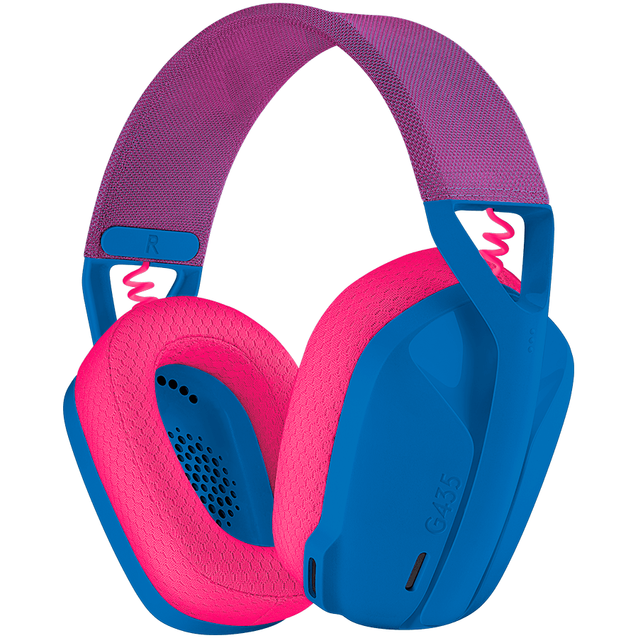 LOGITECH G435 LIGHTSPEED Wireless Gaming Headset - BLUE