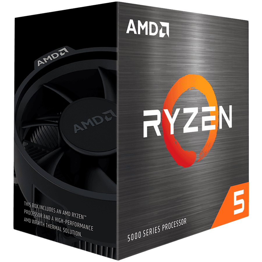 AMD CPU Desktop Ryzen 5 6C/12T 5600 (3.6/4.2GHz Boost,36MB,65W,AM4) Box