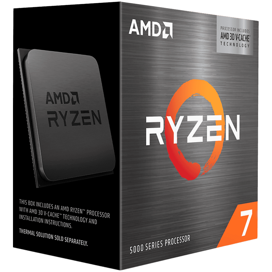 AMD CPU Desktop Ryzen 7 8C/16T 5800X3D (3.4/4.5GHz Boost,96MB,105W,AM4) Box