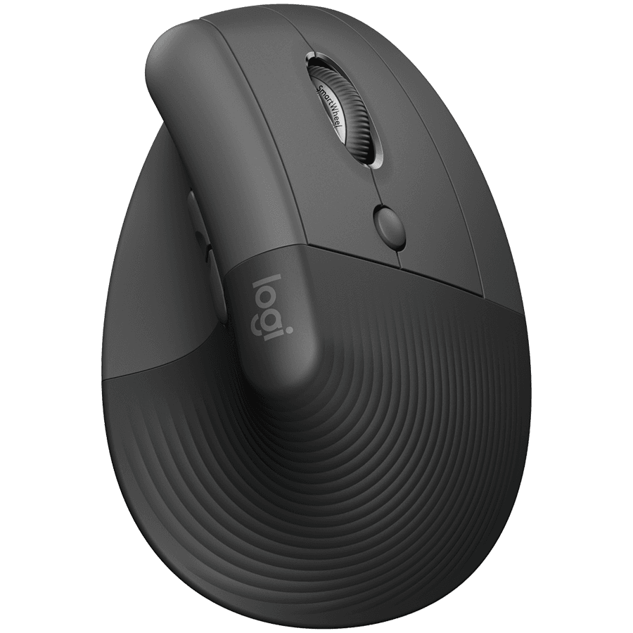 LOGITECH Lift Bluetooth Vertical Ergonomic Mouse - GRAPHITE/BLACK - B2B
