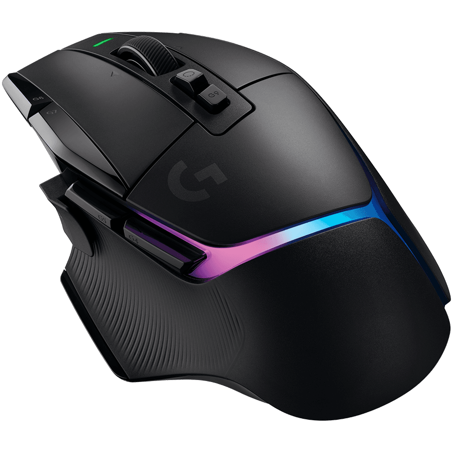 LOGITECH G502 X PLUS LIGHTSPEED RGB Wireless Gaming Mouse - BLACK/PREMIUM - EER2