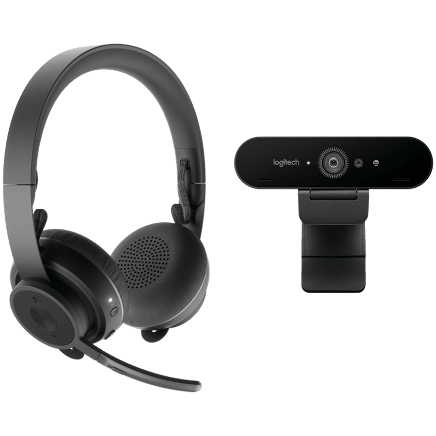 LOGITECH PRO PERSONAL VIDEO COLLABORATION KIT (ZONE WIRELESS + BRIO) - WW