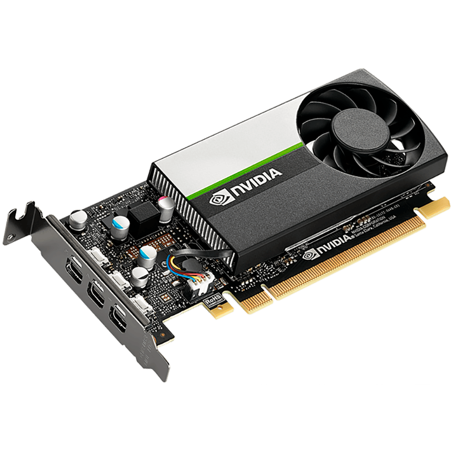 PNY GPU NVIDIA T400 4GB GDDR6 64bit, 1.094 TFLOPS, 30W, 3x mDP, Low Profile, 1 fan, 1 slot