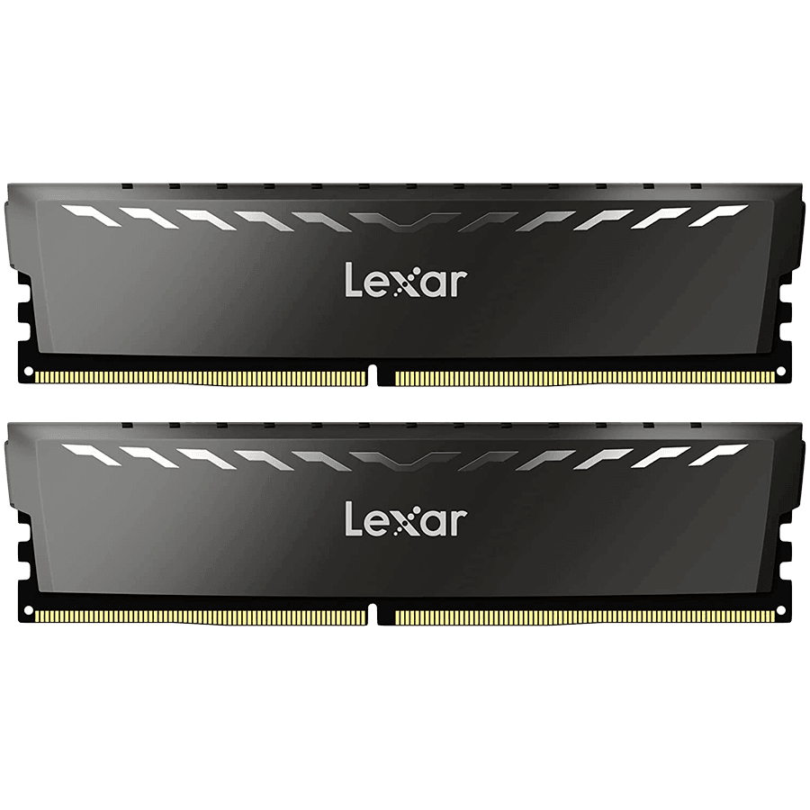 Lexar 2x8GB THOR DDR4 3200 UDIMM XMP Memory with heatsink. Dual pack