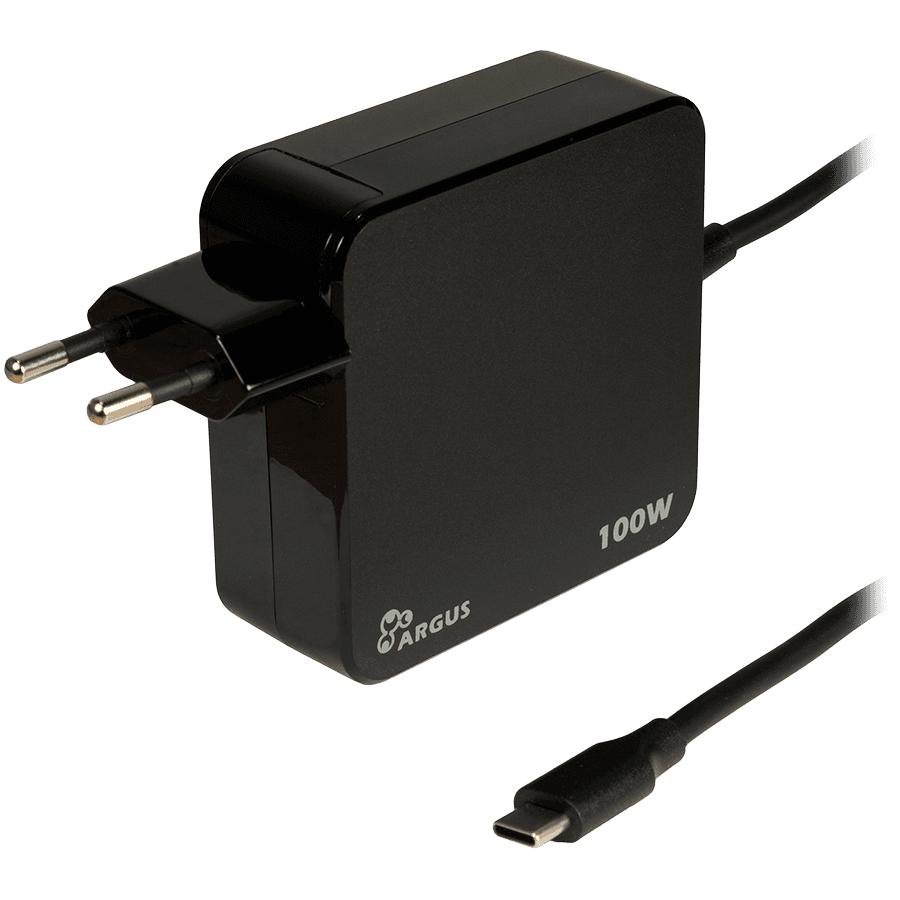Inter-Tech Power Adapter, Type C, 100W (5V, 9V, 12V, 15V, 20V)