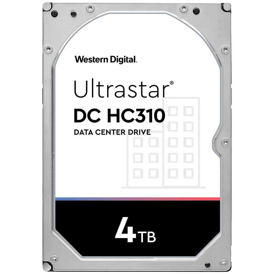 Western Digital Ultrastar DC HDD Server 7K6 (3.5’’, 4TB, 256MB, 7200 RPM, SATA 6Gb/s, 512E SE), SKU: 0B36040