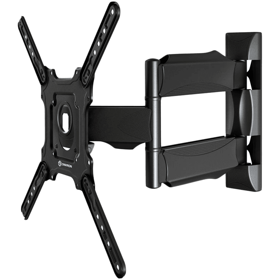 ONKRON TV Wall Mount for 32-65” LED LCD Plasma Flat Screen Curved TVs up to 35 kg, Black