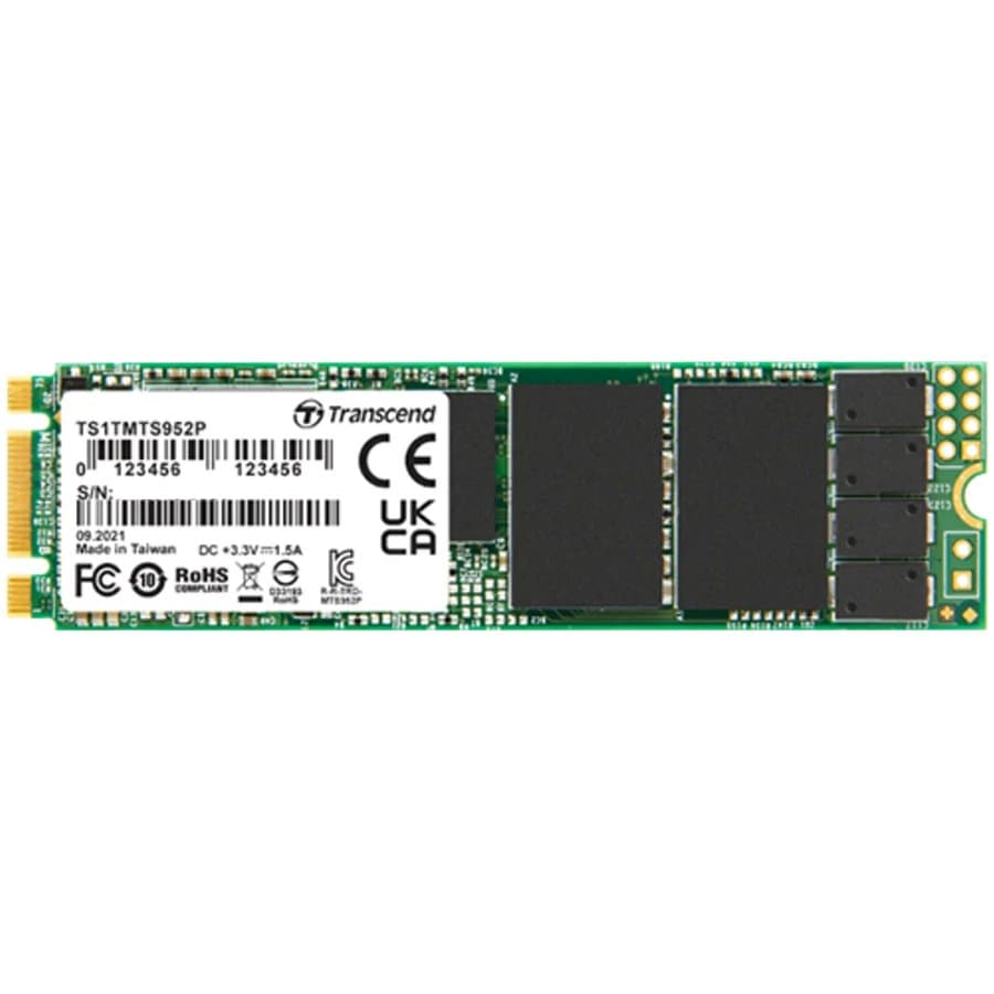 Transcend 1TB, M.2 2280 SSD, SATA3 B+M Key, TLC