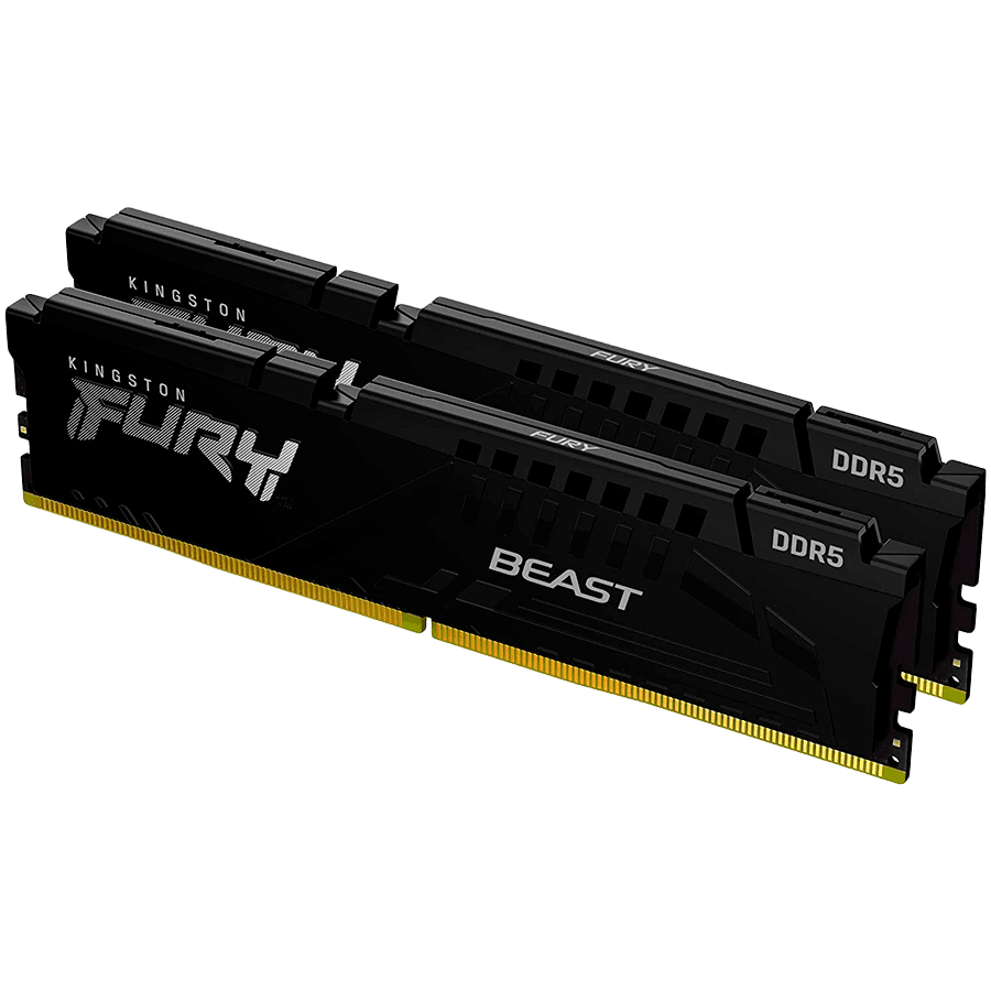Kingston DRAM 64GB 5600MT/s DDR5 CL36 DIMM (Kit of 2) FURY Beast Black EXPO