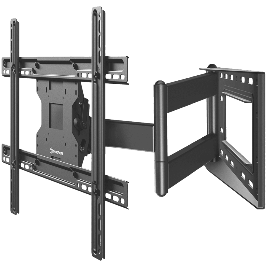 ONKRON TV Wall Mount Bracket for 40” – 75 Inch LCD LED OLED Screens, Black