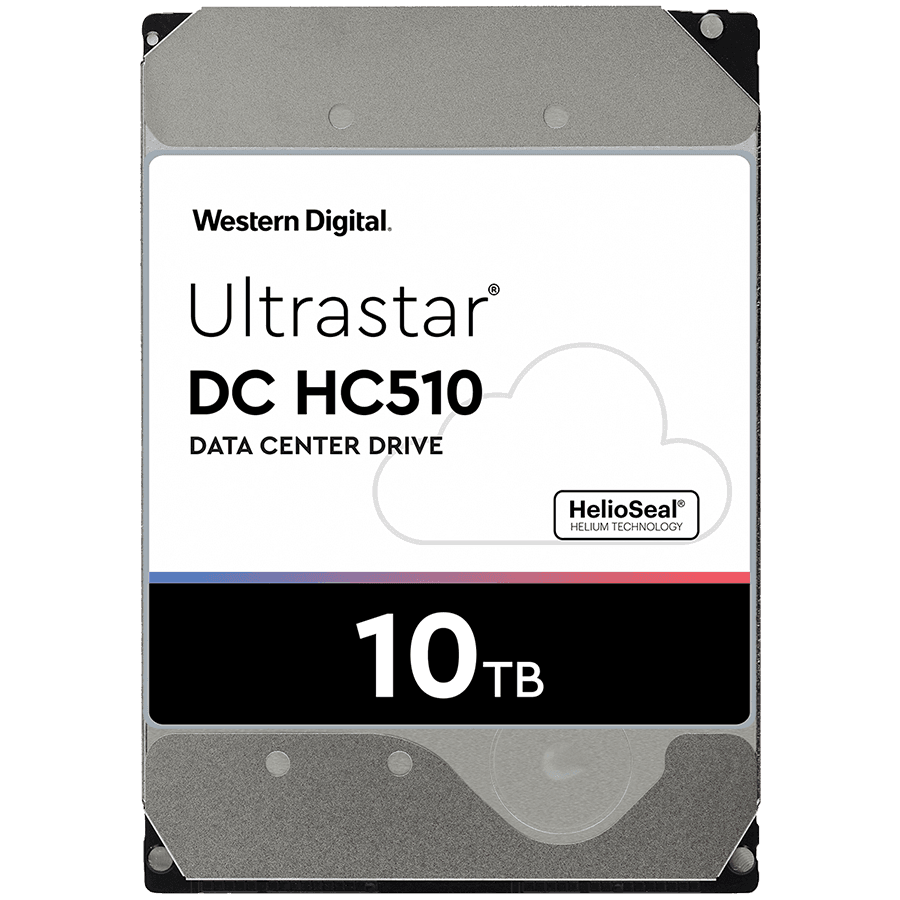 HDD Server HGST Ultrastar HE10 (3.5’’, 10TB, 256MB, 7200 RPM, SATA 6Gb/s ULTRA 4KN SED). SKU: 0F27503