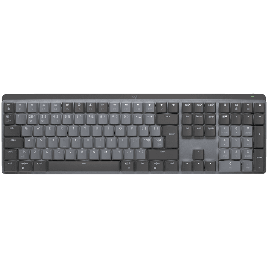 LOGITECH MX Mechanical Bluetooth Illuminated Keyboard - GRAPHITE - HR Layout - CLICKY