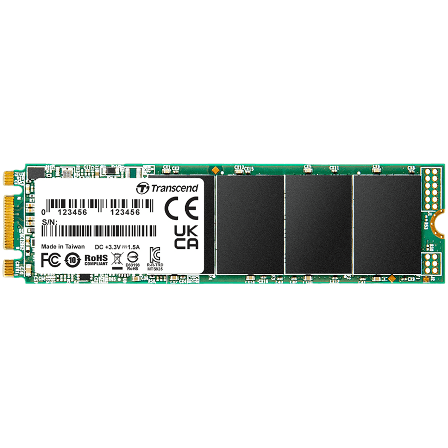 Transcend 500GB, M.2 2280 SSD, SATA3 B+M Key, TLC