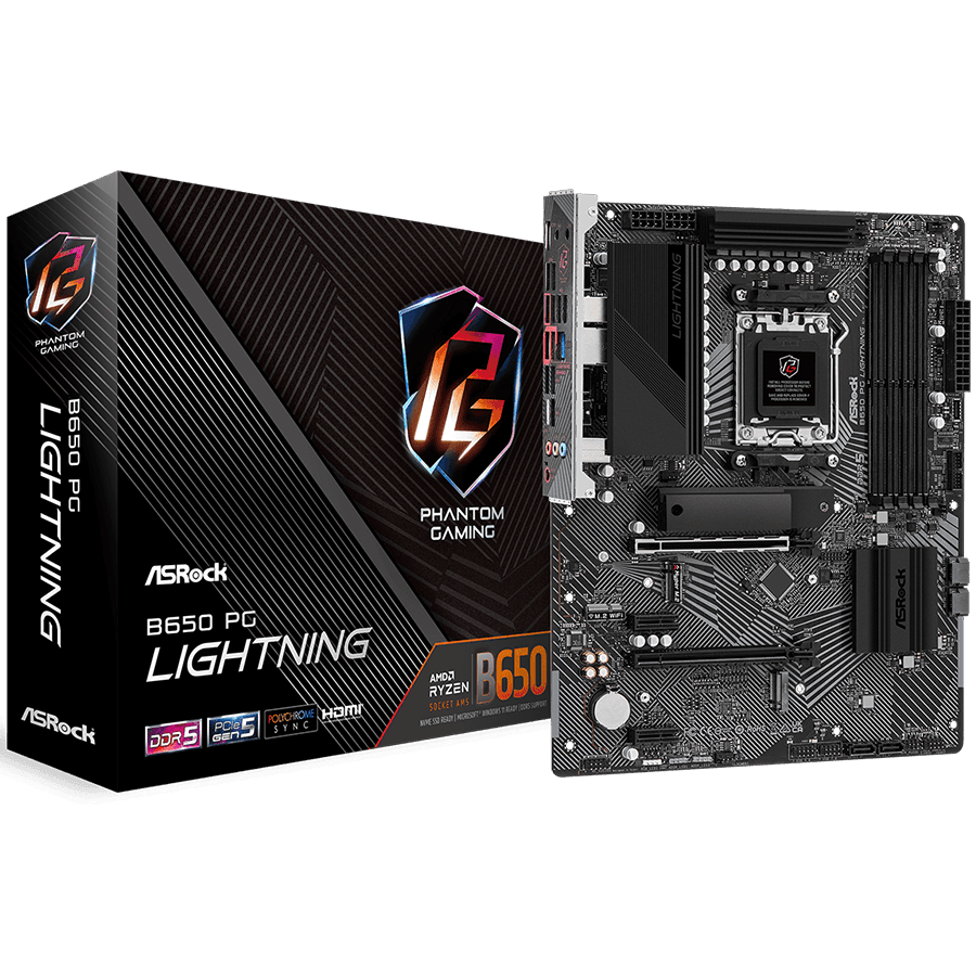 ASROCK B650 PG Lightning ATX AM5 DDR5