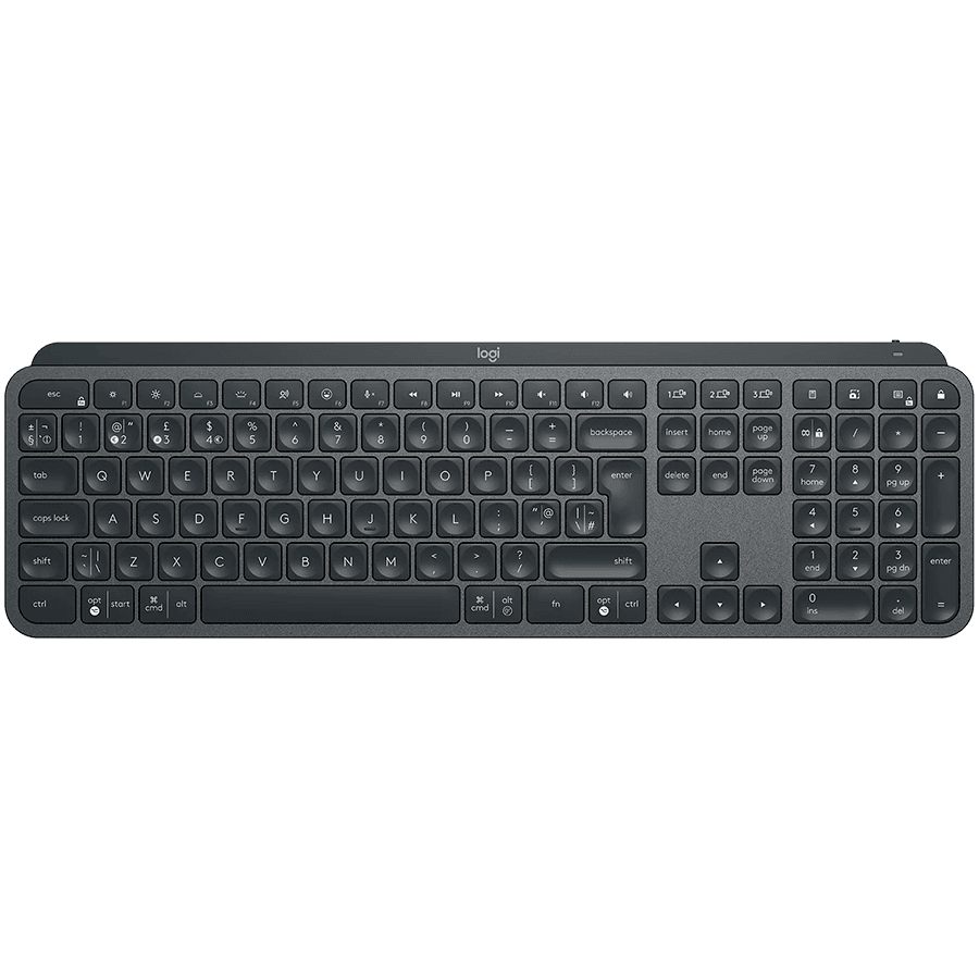 LOGITECH MX Keys Bluetooth Illuminated Keyboard - GRAPHITE - B2B - Croatian layout