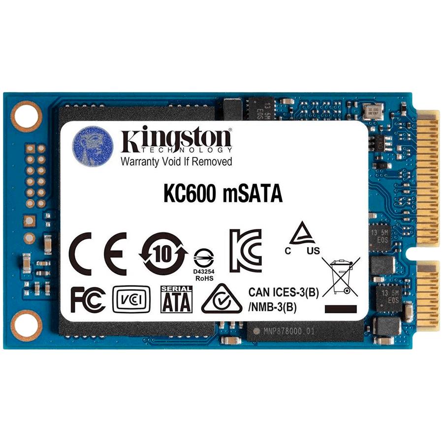 Kingston SSD 512G SSD KC600 SATA3 mSATA