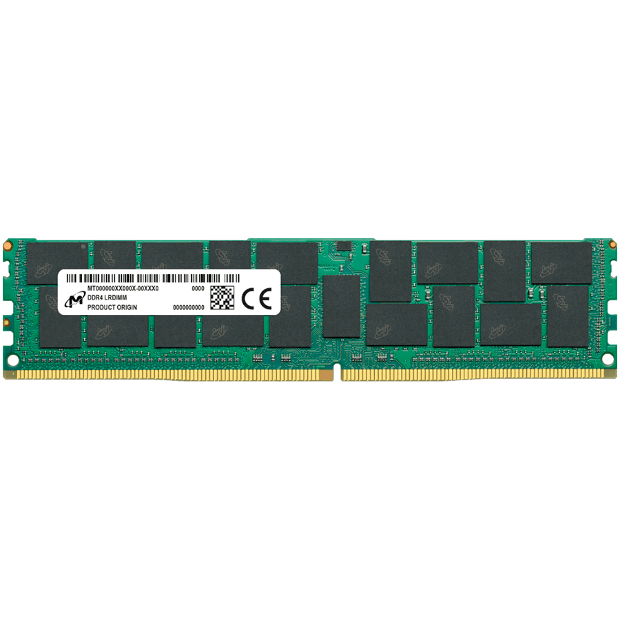 Micron DDR4 LRDIMM 64GB 2Rx4 3200 CL22 (16Gbit) (Single Pack)