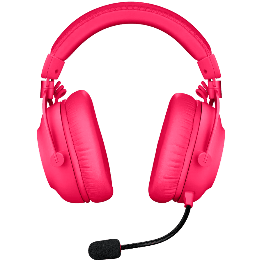 LOGITECH G PRO X2 LIGHTSPEED Wireless Gaming Headset - Blue Mic - MAGENTA