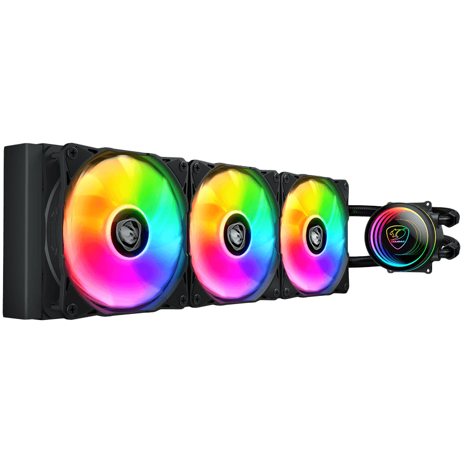 COUGAR POSEIDON ELITE ARGB 360 Black AiO Liquid Watercooling