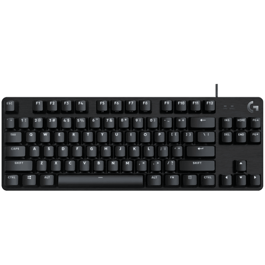 LOGITECH G413 TKL SE Corded Mechanical Gaming Keyboard - BLACK - US INT'L - USB - TACTILE
