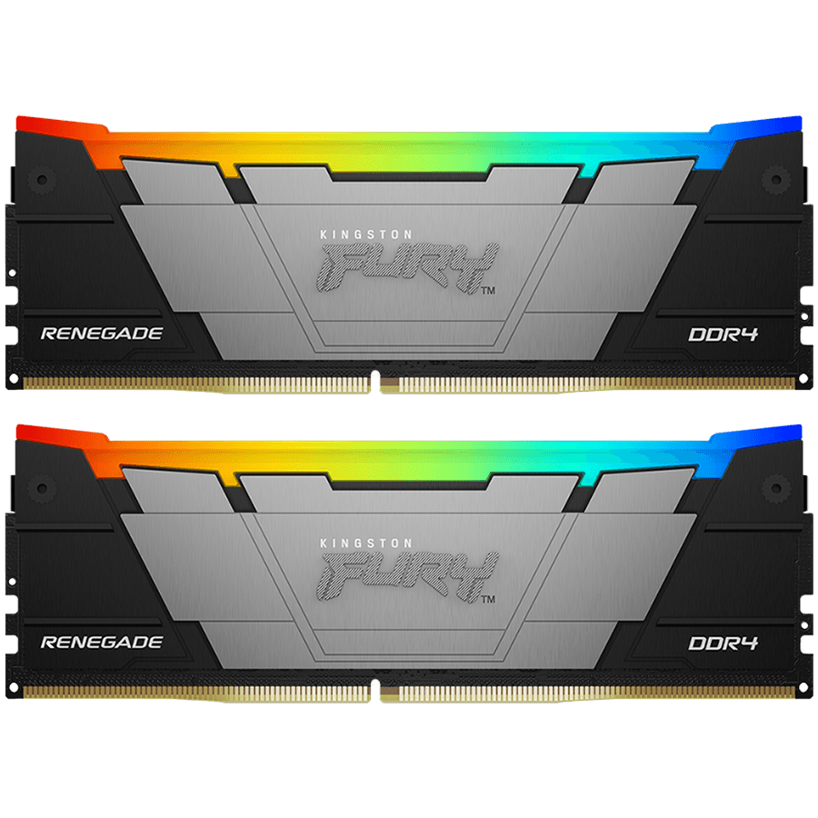 Kingston 16GB 3200MT/s DDR4 CL16 DIMM (Kit of 2) FURY Renegade RGB