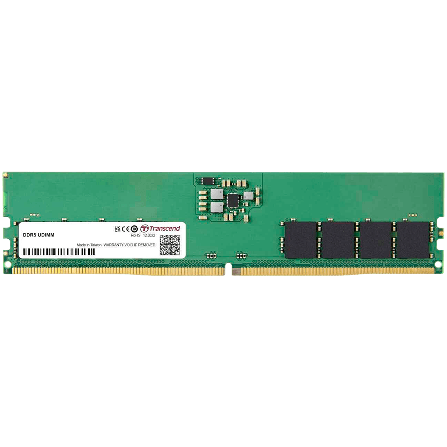 Transcend MEMORY MODULE 16GB JM DDR5 5600 U-DIMM 1Rx8 2Gx8 CL46 1.1V