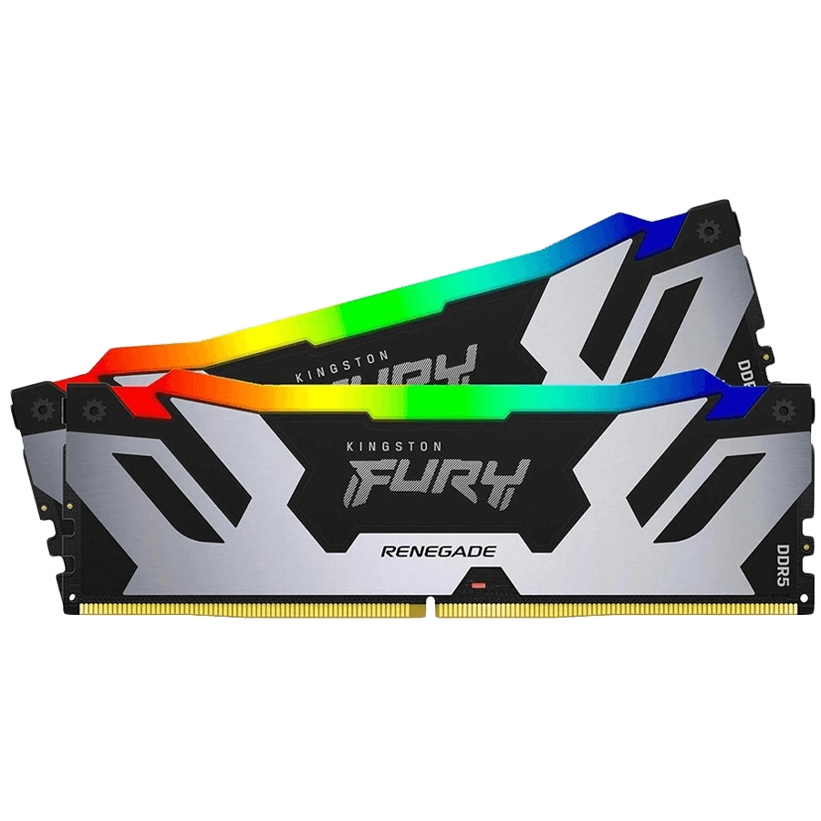 Kingston 32GB 7200MT/s DDR5 CL38 DIMM (Kit of 2) FURY Renegade RGB White XMP