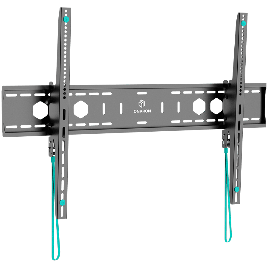 ONKRON Tilting TV Wall Mount for 60" to 110-inch Screens 24" up to 120 kg, Black