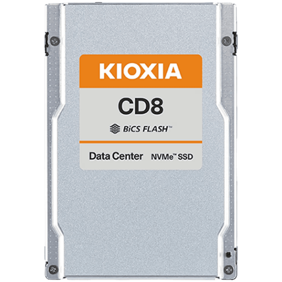 SSD Kioxia (U.2 15MM, 7.68TB, PCIe Gen4 1x4, BiCS FLASH TLC, CD8-R SIE*)