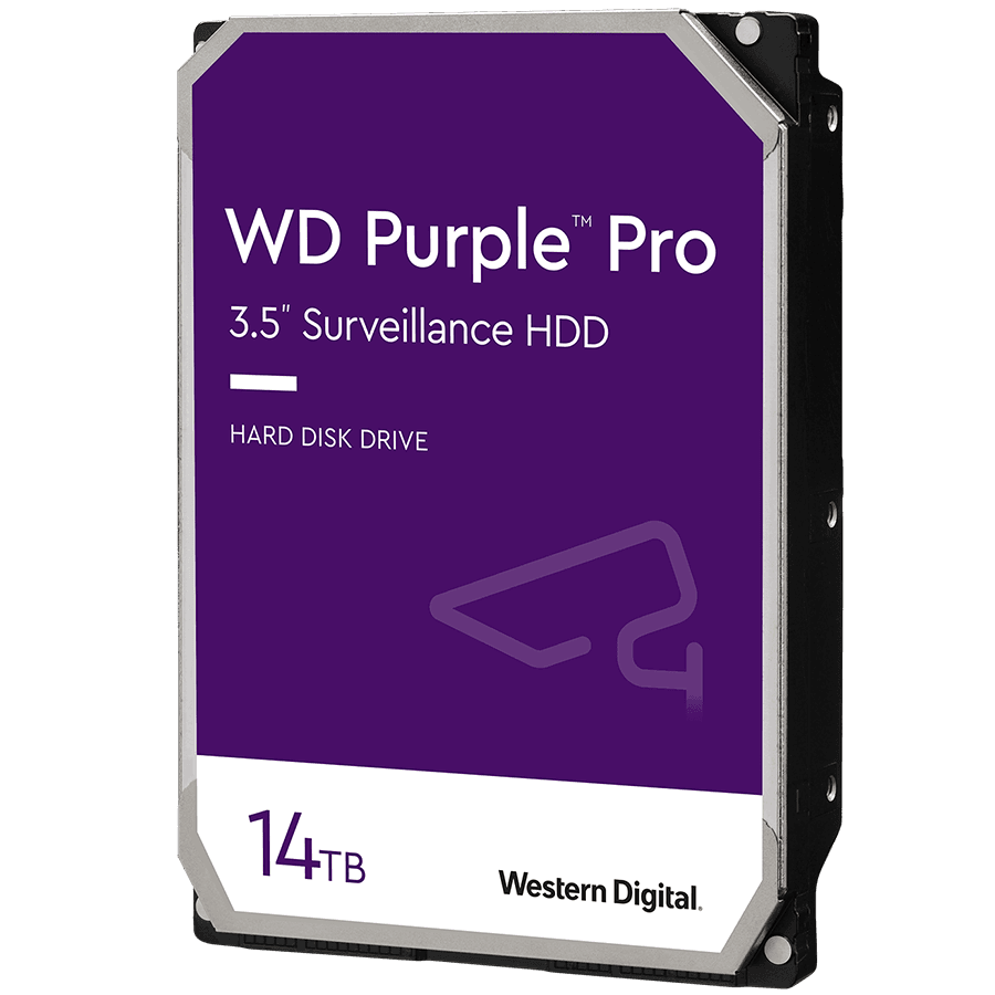 HDD AV WD Purple (3.5'', 14TB, 512MB, 7200 RPM, SATA 6 Gb/s)