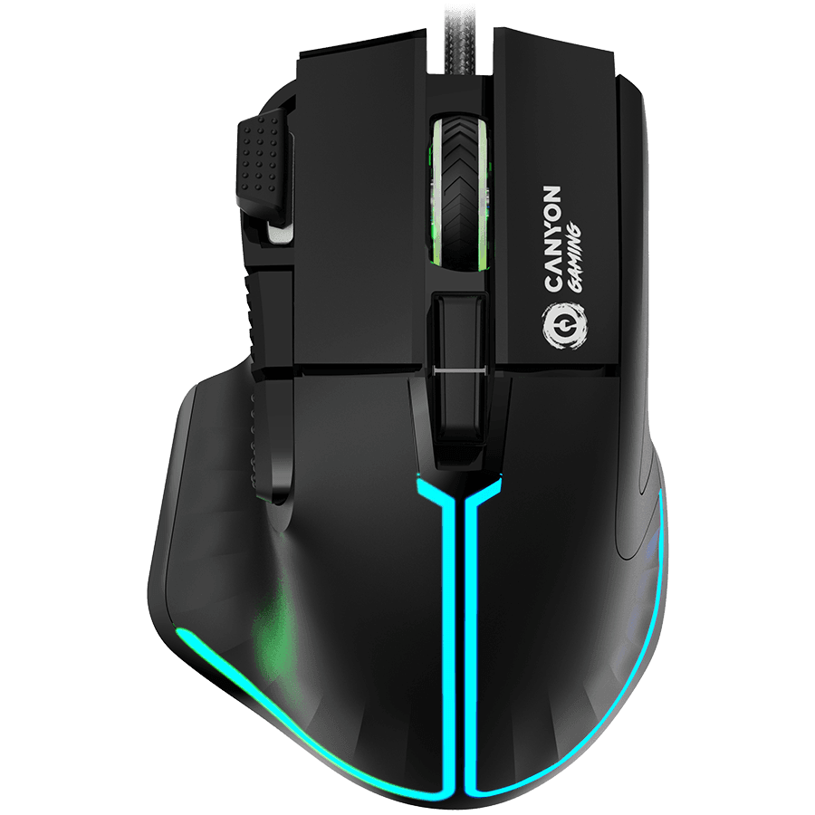 CANYON mouse Fortnax GM-636 RGB 9buttons Wired Black