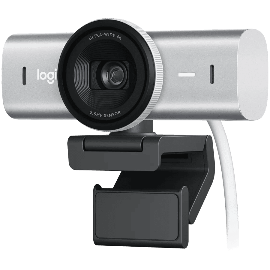 LOGITECH MX Brio 4K Ultra HD Webcam - PALE GREY - 2.4GHZ - EMEA28-935 - B2C