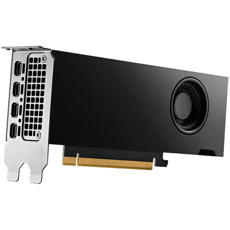 PNY NVIDIA RTX 4000 SFF Ada Generation PCI-Express x16 Gen 4.0, Dual Slot, 20 GB GDDR6 160-bit, HDCP 2.2, HEVC and HDMI 2.0 support with opt. Adapter