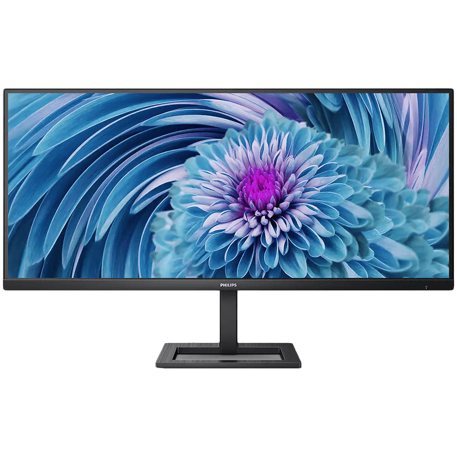 PHILIPS Monitor 346E2LAE 34'' VA, 3440x1440 (WQHD), 100 Hz, 1 ms (MPRT), 300 cd/m2, 3000:1, Adaptive Sync, 1xHDMI 2.0, 1xDP 1.2, 1xUSB-C (DP Alt mode, Power delivery 65W), PIP and PBP mode, Speakers, HAS
