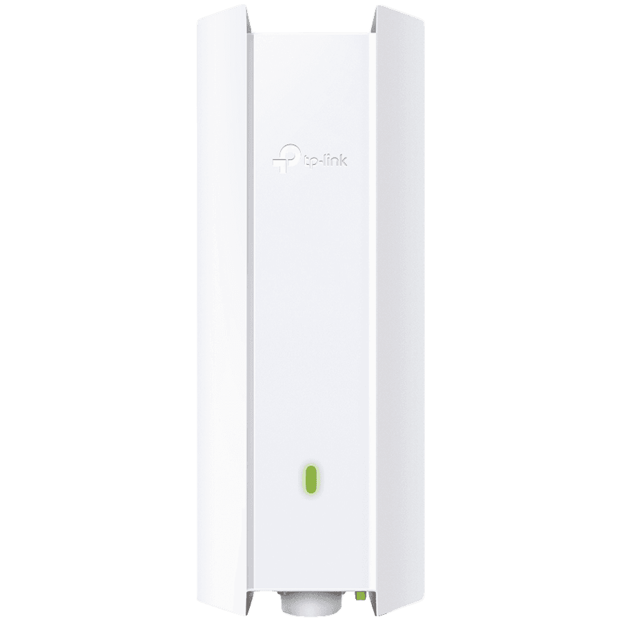 TP-Link EAP610-Outdoor AX1800 Outdoor Dual-Band Wi-Fi 6 Access Point,1× G RJ45 Port,574Mbps at 2.4 GHz + 1201 Mbps at 5 GHz,IP67,4×Internal Antennas,Mesh, Seamless Roaming, MU-MIMO, Band Steering, Beamforming,Load Balance, Airtime Fairness,Omada app