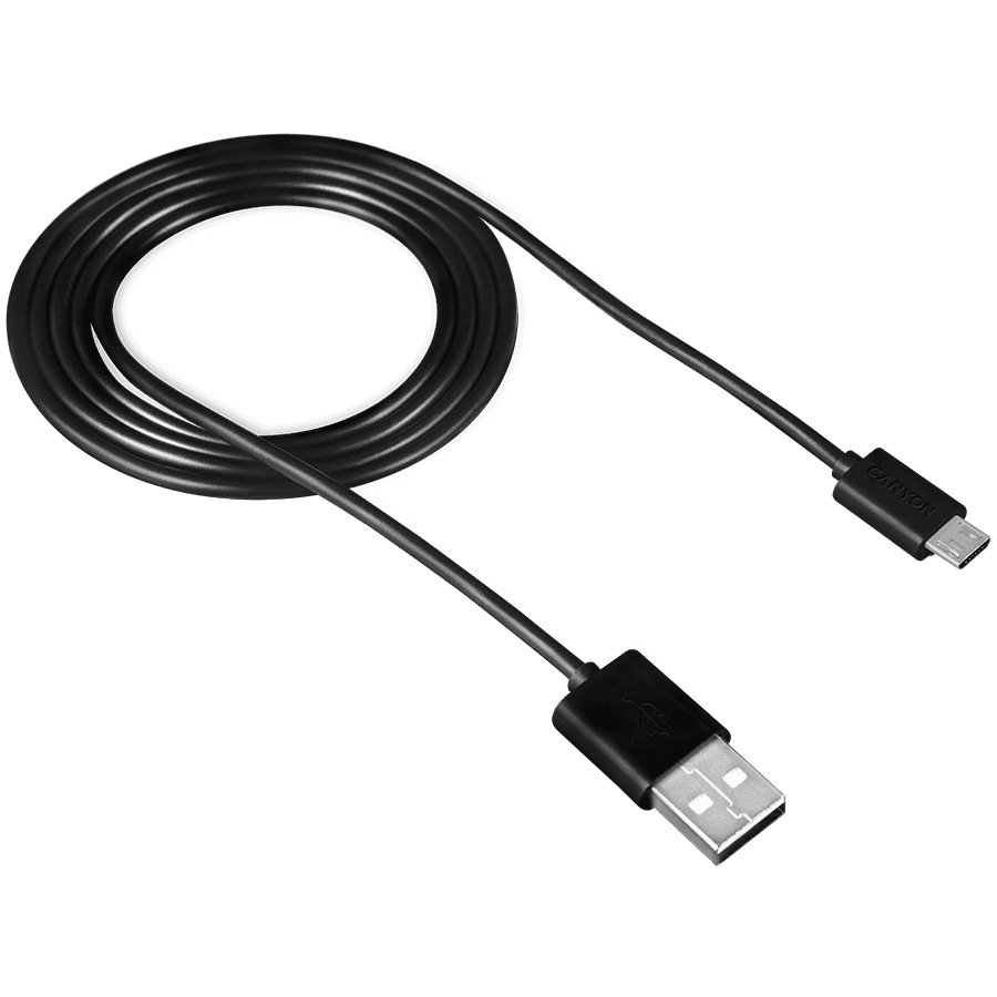 CANYON Micro USB cable, 1M, Black