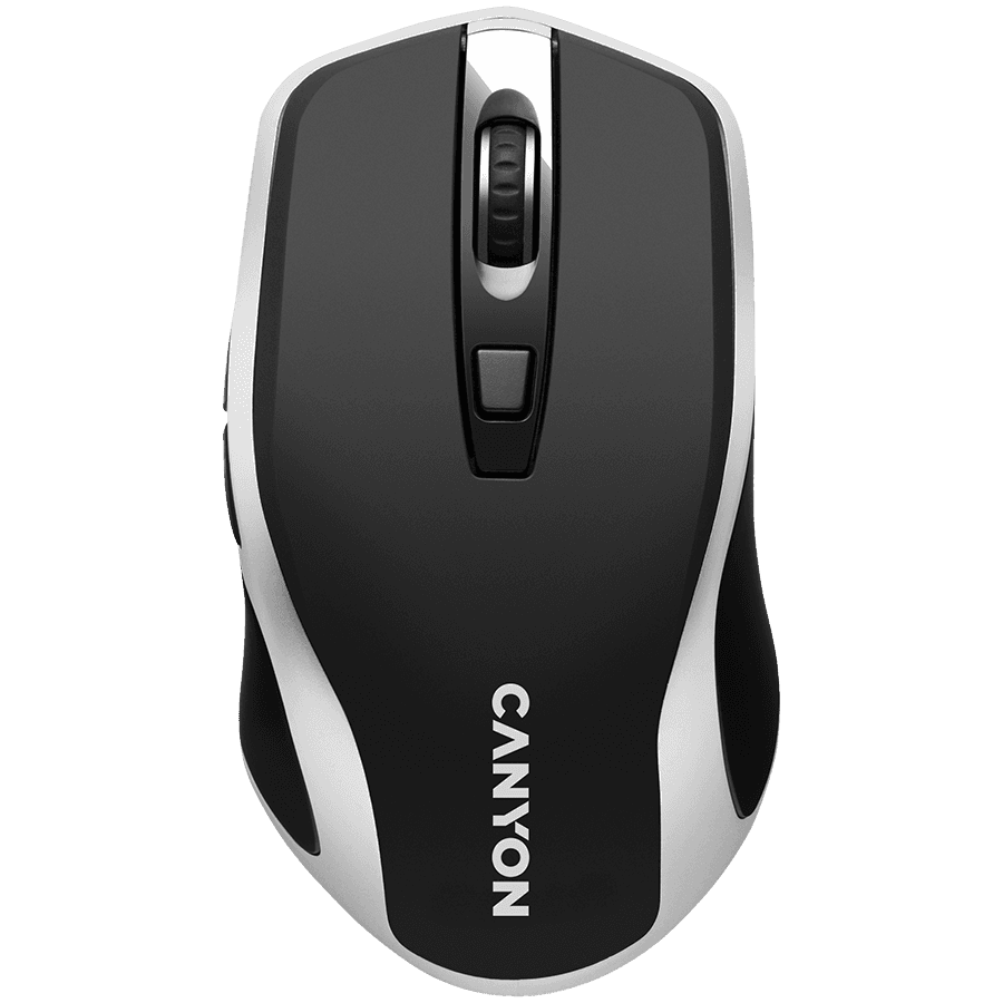 CANYON mouse MW-19 Wireless Charge Black Silver