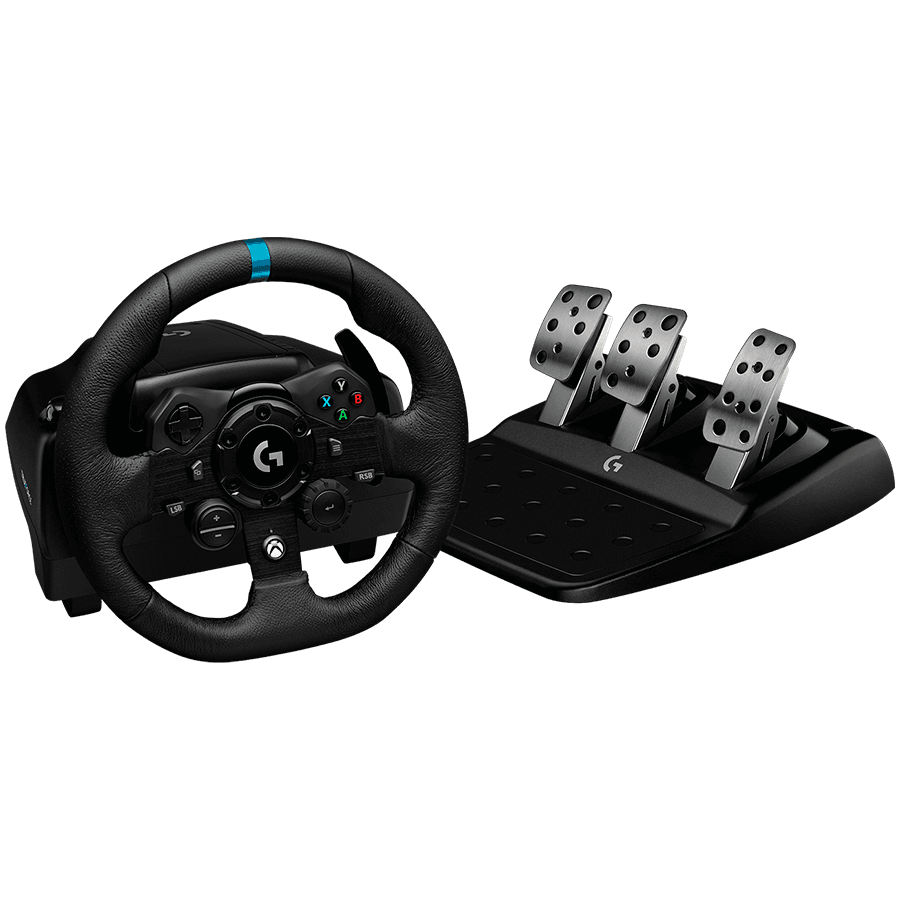 LOGITECH G923 SE Racing Wheel and Shifter Combo for PS5, PS4 and PC - BLACK - USB - PLUGCG - EMEA28i-935