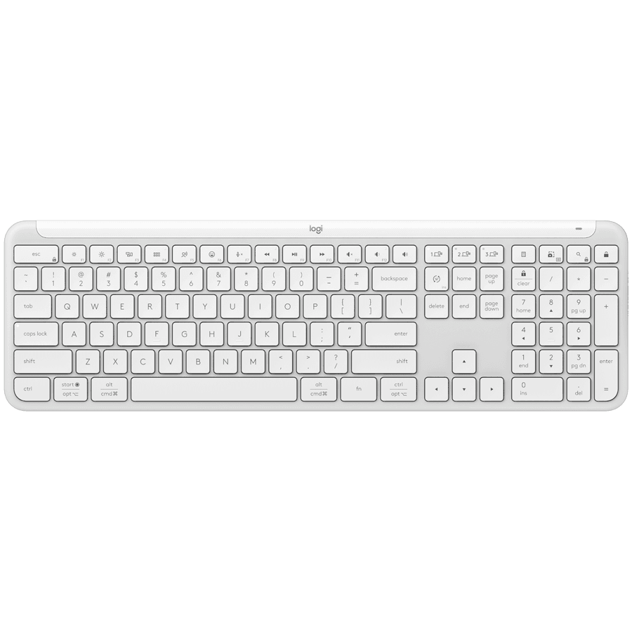 LOGITECH SIGNATURE SLIM WIRELESS KEYBOARD K950 - OFF WHITE - 2.4GHZ/BT - Croatian layout