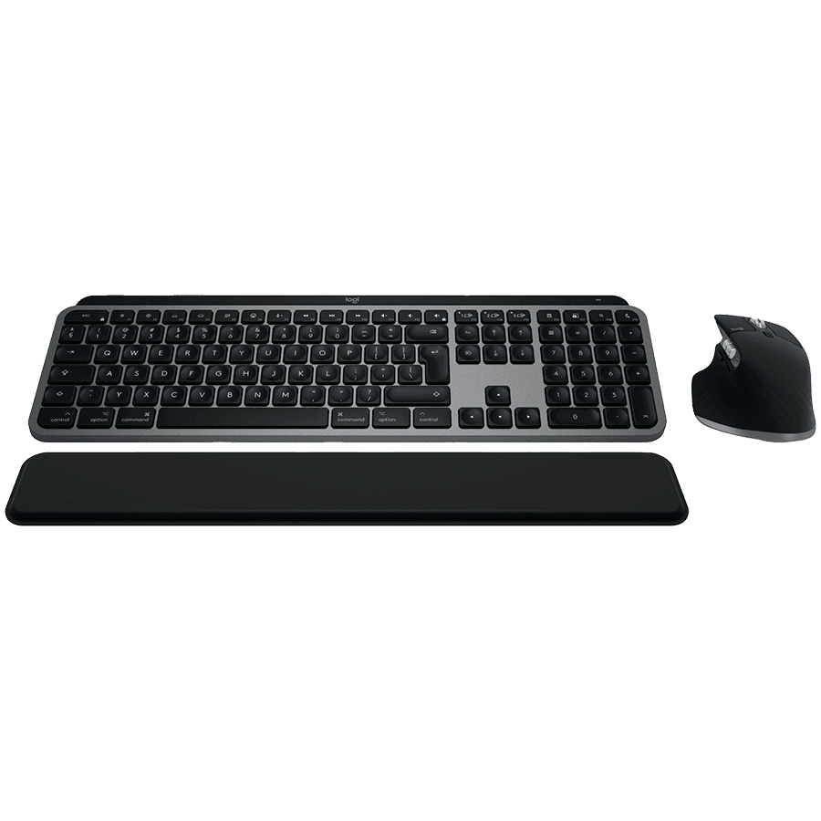 LOGITECH MX Keys S Combo for Mac - SPACE GREY - US INT'L - BT - EMEA28-935