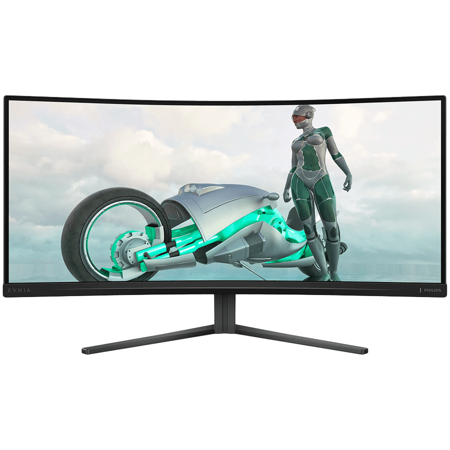 Philips Monitor Evnia 3000 34M2C3500L 34'' Curved VA, 3440x1440 (WQHD), 180Hz, 0.5ms, 300 cd/m², 4000:1, HDR10, 2x HDMI, DisplayPort, Adaptive Sync, 3-year warranty