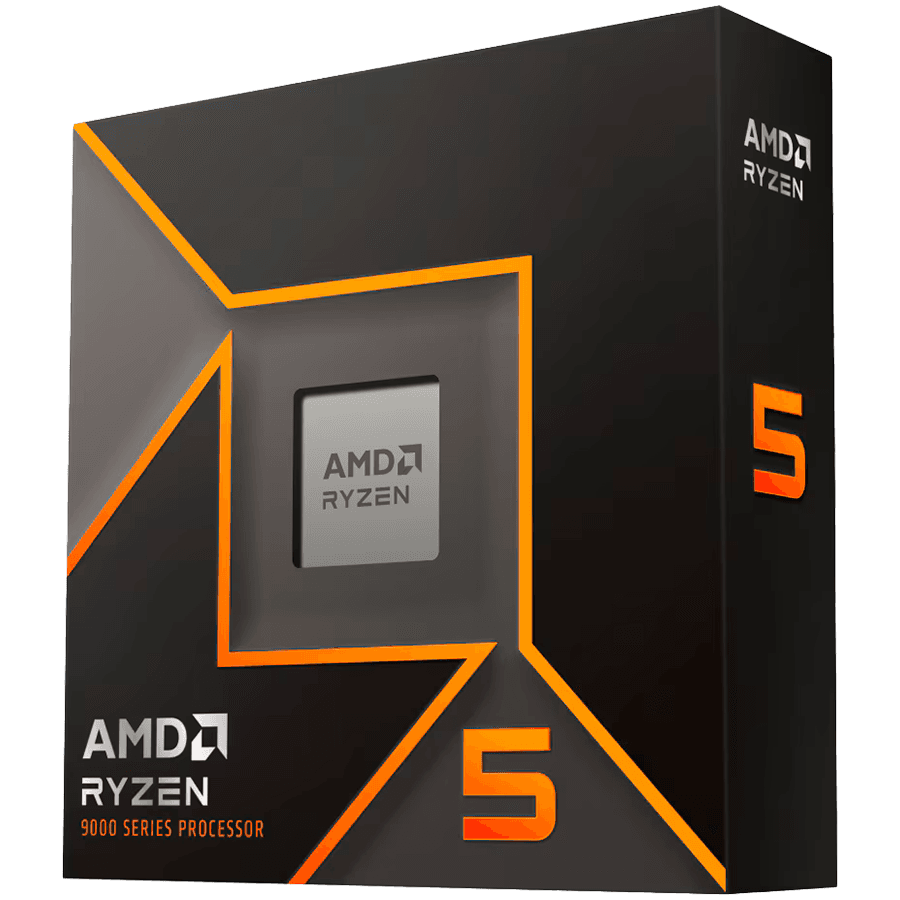 AMD CPU Desktop Ryzen 5 6/12T 9600X  (3.9GHz/5.4GHz,38MB,65W,AM5) box, with Radeon Graphics