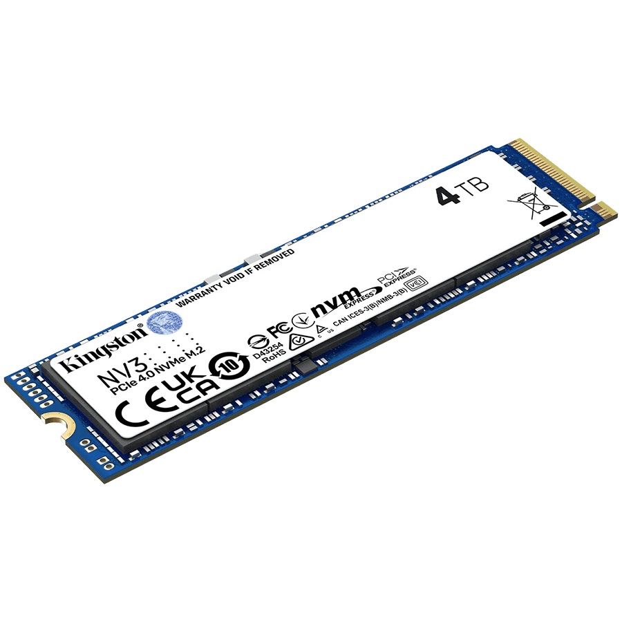 Kingston SSD 4TB NV3 M.2 2280 PCIe 4.0 NVMe SSD